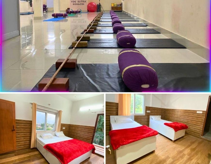Rooms and Yoga Hall