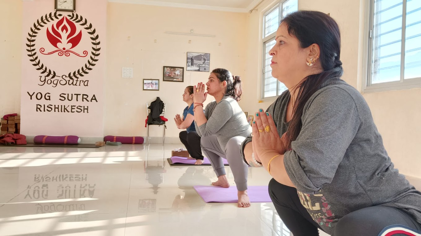 Beginners Yoga Class at Yog Sutra Rishikesh